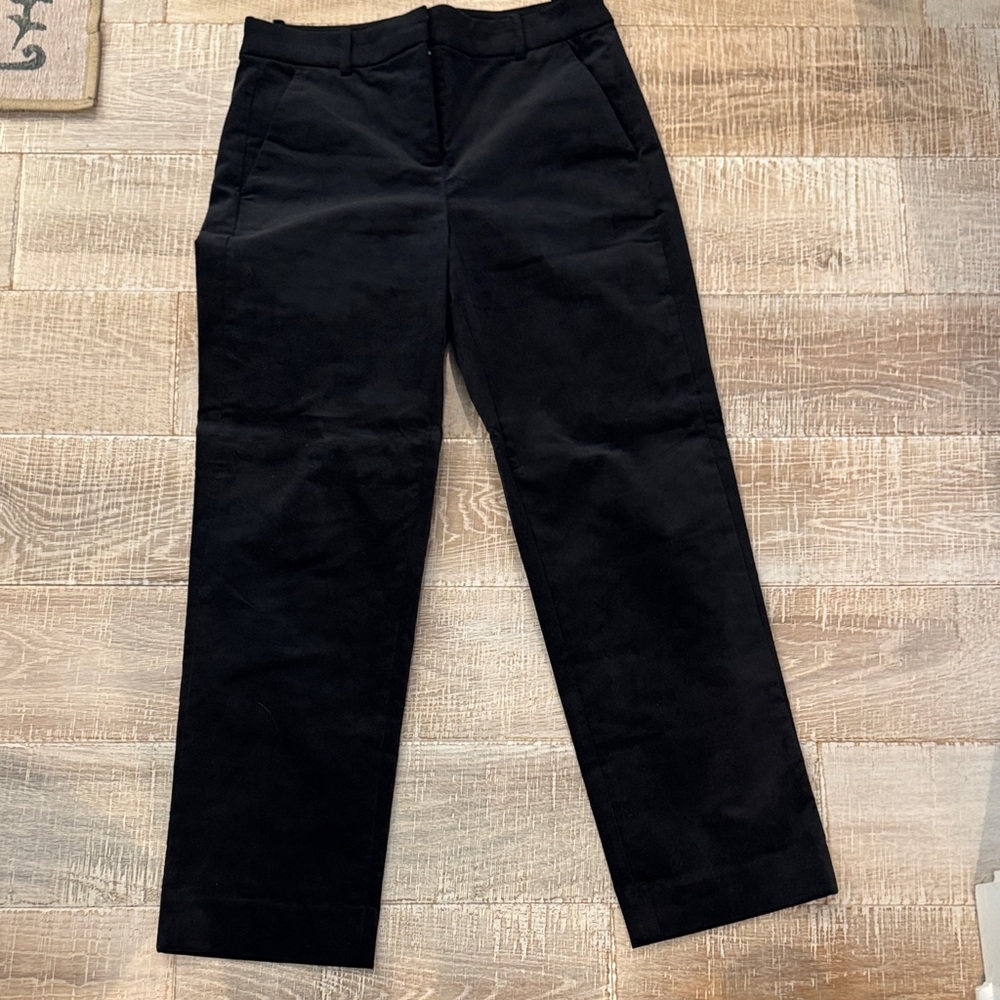J. Crew Men's Black Chinos